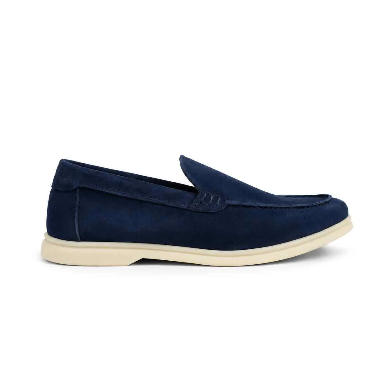 Mocassin pour homme 112  Bleu daim .......... miniature